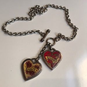 Saint Or Sinner pendant necklace
